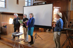 Themadag 2024 sprekers en voorzitter MHM Frits Vlaanderen