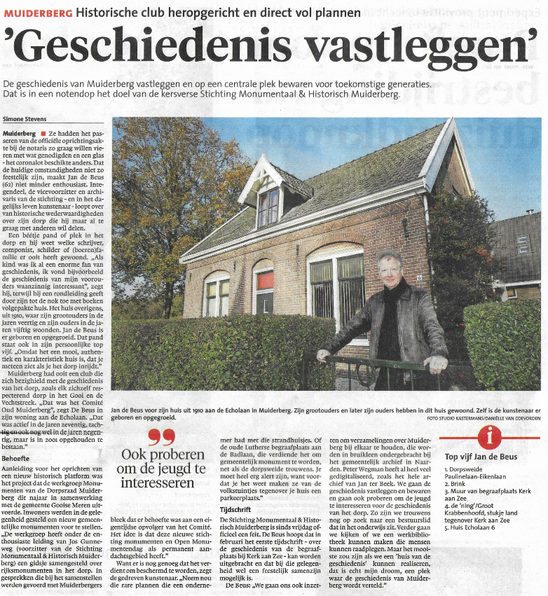 Stichting Monumentaal en Historisch Muidenberg